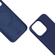 EPICO Mag+ szilikon borítás iPhone 15 Plus készülékhez MagSafe támogatással 8121010101600001 - kék