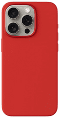 EPICO Mag+ szilikon borítás iPhone 15 Pro Max (Ultra) készülékhez MagSafe támogatással 81410102900001 - Sötétvörös