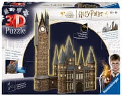 Ravensburger 3D Puzzle Harry Potter: Roxfort kastély - csillagászati torony, 540 darab