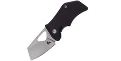 Fox Knives Black Fox BF-752 KIT kis zsebkés 5 cm, Stonewash rozsdamentes acél, fekete, G10