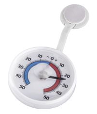 Hama analóg ablakos hőmérő/ kerek/ fehér