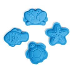 Bigjigs Toys játékok szilikon formák Kék óceán