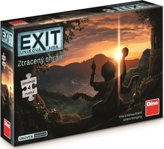 DINO Exit menekülési játék kirakós játékkal: Az elveszett templom