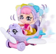 TM Toys Kindi Kids Minis Rainbow Kate baba repülőgéppel