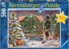 Ravensburger karácsonyi üzlet puzzle 500 darab