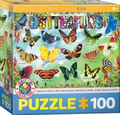 EuroGraphics Kerti pillangók puzzle 100 darab