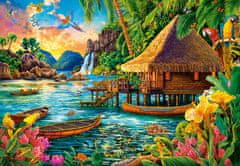 Castorland trópusi sziget puzzle 1000 darab