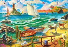 Castorland Puzzle Weekend by the Sea 1000 darabos puzzle