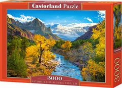 Castorland Puzzle Ősz a Zion Nemzeti Parkban, USA 3000 darab