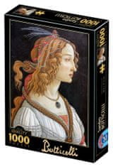 D-Toys Puzzle Egy hölgy idealizált portréja 1000 darab