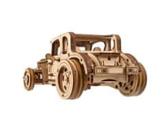 UGEARS 3D fából készült mechanikus puzzle The Hot Rod Furious