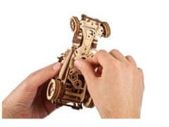 UGEARS 3D fából készült mechanikus puzzle The Hot Rod Furious