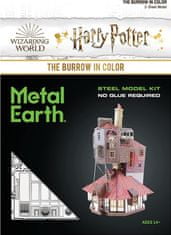Metal Earth 3D puzzle Harry Potter: The Burrow (A barlang)