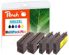 Peach kompatibilis patron HP 953XL, Multi-Pack-Plus, 2x bk, 1x c,m,y; 2x43/3x20ml