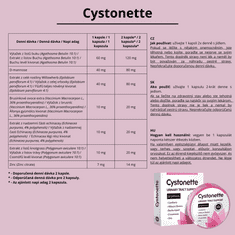 Cystonette cystitis étrend-kiegészítő
