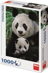 DINO Puzzle Panda babával 1000 darab
