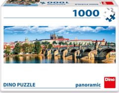 DINO Panoráma puzzle Prágai vár, Csehország 1000 db
