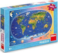 DINO GYEREKEK MAP 300 XL puzzle
