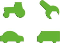 Dino Toys Puzzle Cars: Villám és mogyoró 12 darab