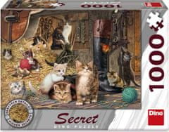 DINO Macskák: titkos gyűjtemény puzzle 1000 darab