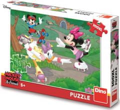 DINO Minnie sportol: puzzle 100XL darab