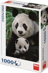 DINO Puzzle Panda kölyökkel 1000 darab