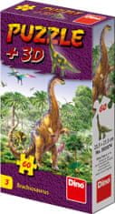 Dinoszaurusz puzzle: Brachiosaurus 60 darab