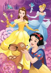 DINO Disney Hercegnők - Szivárvány hercegnők: puzzle 100XL darab
