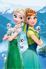 DINO Puzzle Disney mesék: Anna és Elsa 54 darabos puzzle