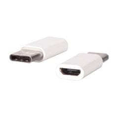 IZMAEL Adapter - MicroUSB USB-C - Fehér