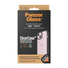 PanzerGlass ClearCase D30 Apple iPhone 15 Black edition 1176
