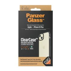 PanzerGlass ClearCase D30 Apple iPhone 15 Plus Black edition 1178