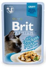 Brit Prémium macskafilé csirkemell mártásban - 85 g