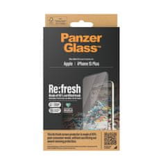 PanzerGlass Re:Friss Apple iPhone 15 Plus (45%-ban újrahasznosított anyag) 2823