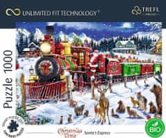 Trefl Puzzle UFT Karácsony: Mikulás Expressz 1000 db
