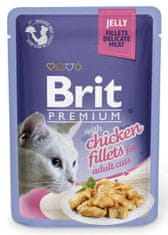 Brit Prémium macskafilé zselében csirkével - 85 g