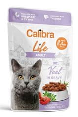 Calibra Cat Life pocket Adult Borjúhús mártásban 85g