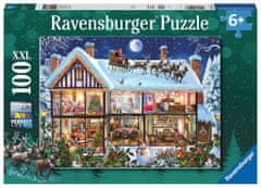 Ravensburger Puzzle Karácsonyi puzzle otthon XXL 100 darab
