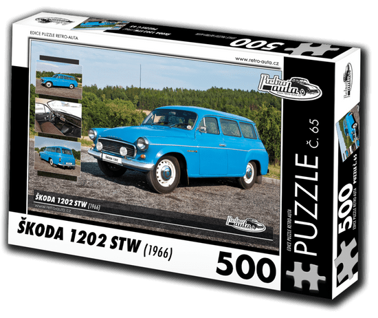 RETRO-AUTA Puzzle No. 65 Škoda 1202 STW (1966) 500 darab 500 darab