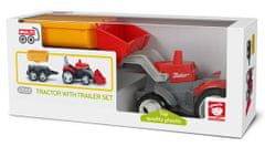 Igráček MultiGO 1+2 Traktor pótkocsival Eco csomaggal