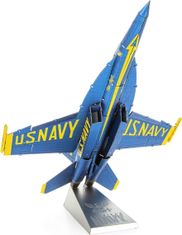 Metal Earth 3D puzzle F,A-18 Super Hornet - Kék Angyalok (ICONX)