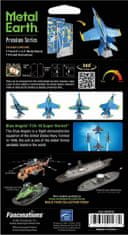 Metal Earth 3D puzzle F,A-18 Super Hornet - Kék Angyalok (ICONX)