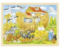 Goki Noé bárkája puzzle 96 darab - fa