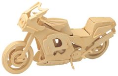 WOODEN TOY, WCK 3D puzzle Racing motorbike, WCK 3D puzzle Racing motorbike