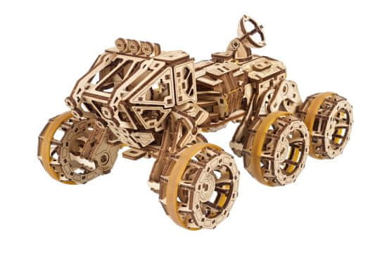 UGEARS 3D fából készült mechanikus puzzle Mars Rover