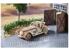 UGEARS 3D fából készült mechanikus puzzle sportkocsi gyors egér