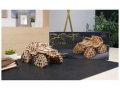 UGEARS 3D fából készült mechanikus puzzle lánctalpas terepjáró jármű