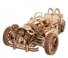 UGEARS 3D fából készült mechanikus puzzle háromkerekű UGR-S