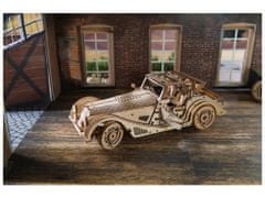 UGEARS 3D fából készült mechanikus puzzle sportkocsi gyors egér