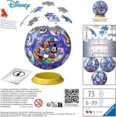 Ravensburger 3D puzzle golyó Disney 73 darab